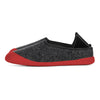 mahabis curve classic in larvik dark grey x red