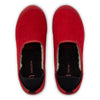 mahabis curve alcantara in embossed red