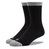 mahabis socks in skien black x grey