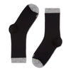 mahabis socks in skien black x grey