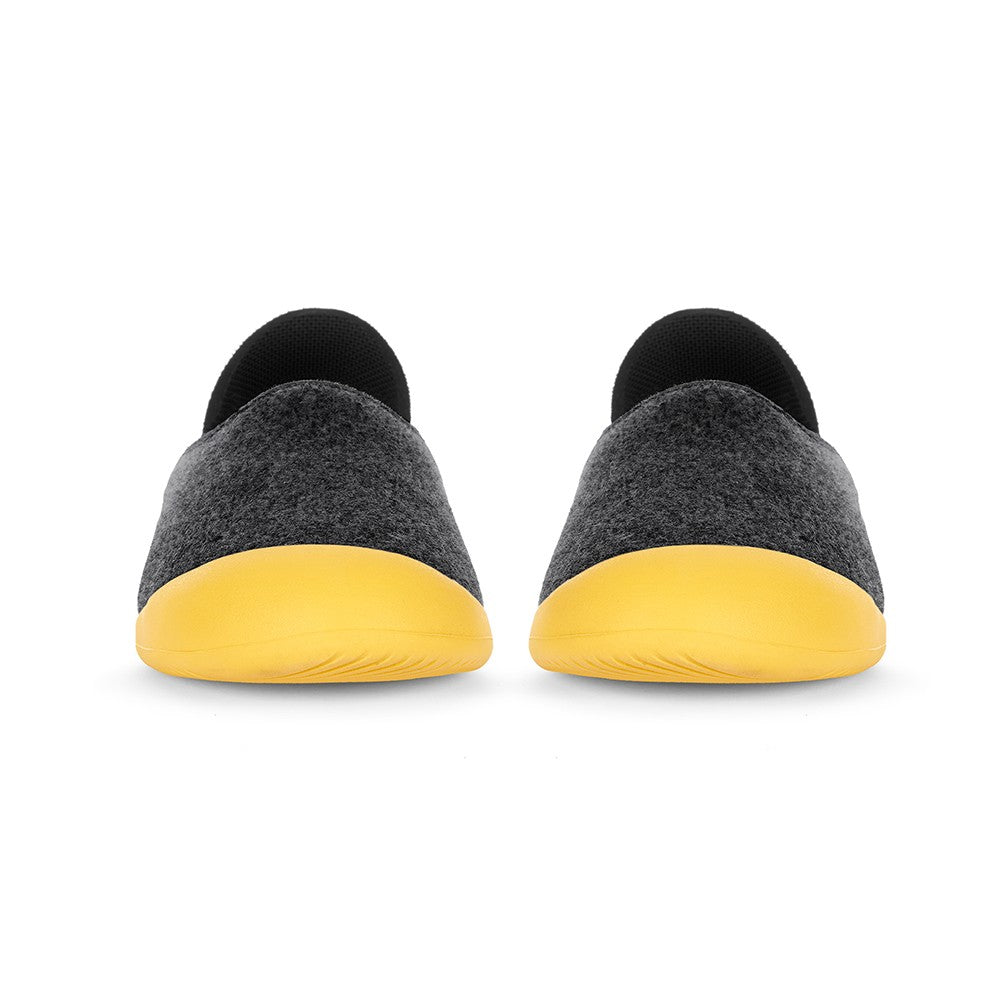 mahabis curve classic in larvik dark grey x yellow