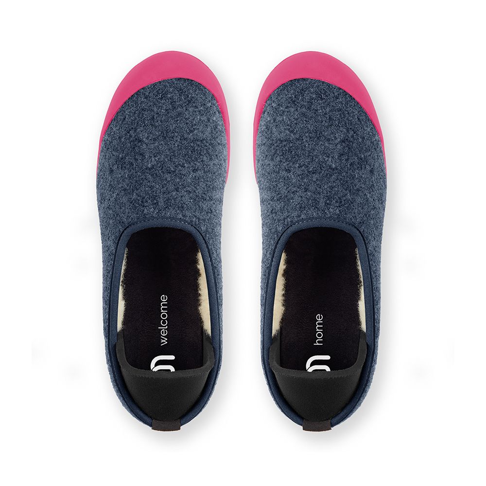 mahabis curve classic in malmo blue x pink