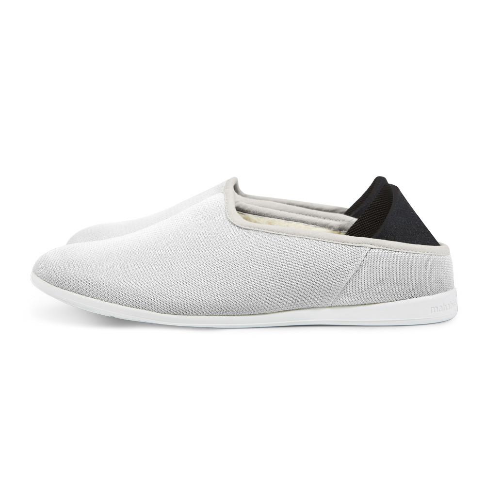 Koge Grey Mahabis Canvas Slipper