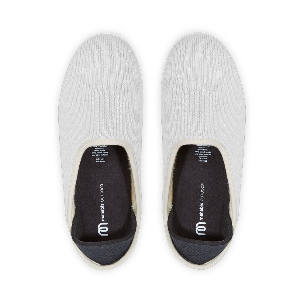 Koge Grey Mahabis Canvas Slipper