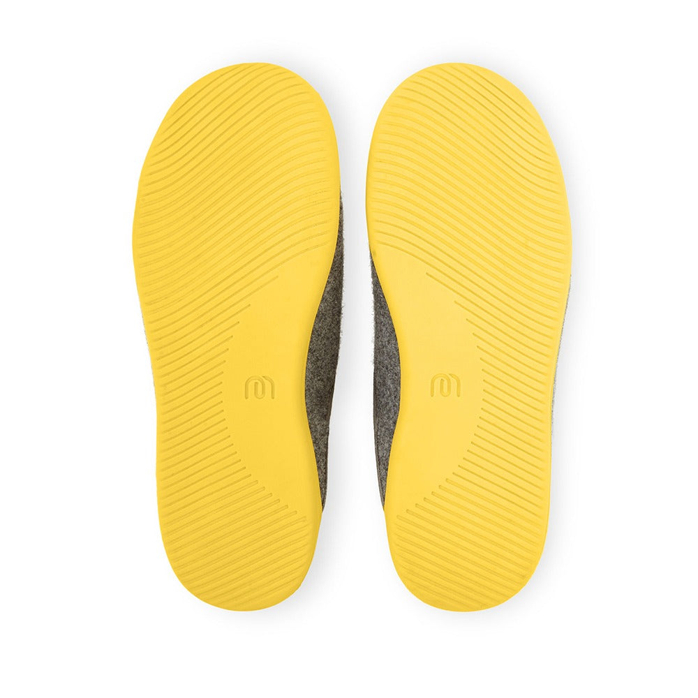 mahabis curve mule in larvik light grey