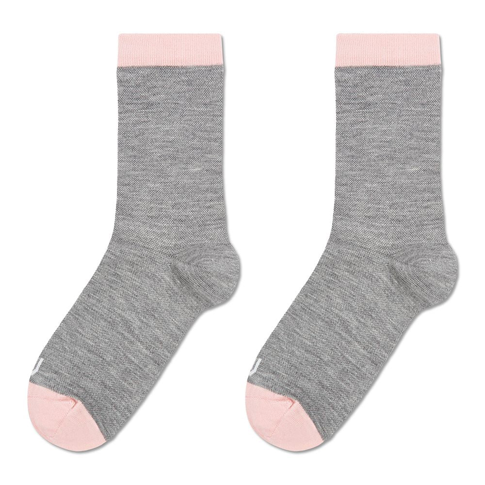 mahabis socks in larvik light grey x pink