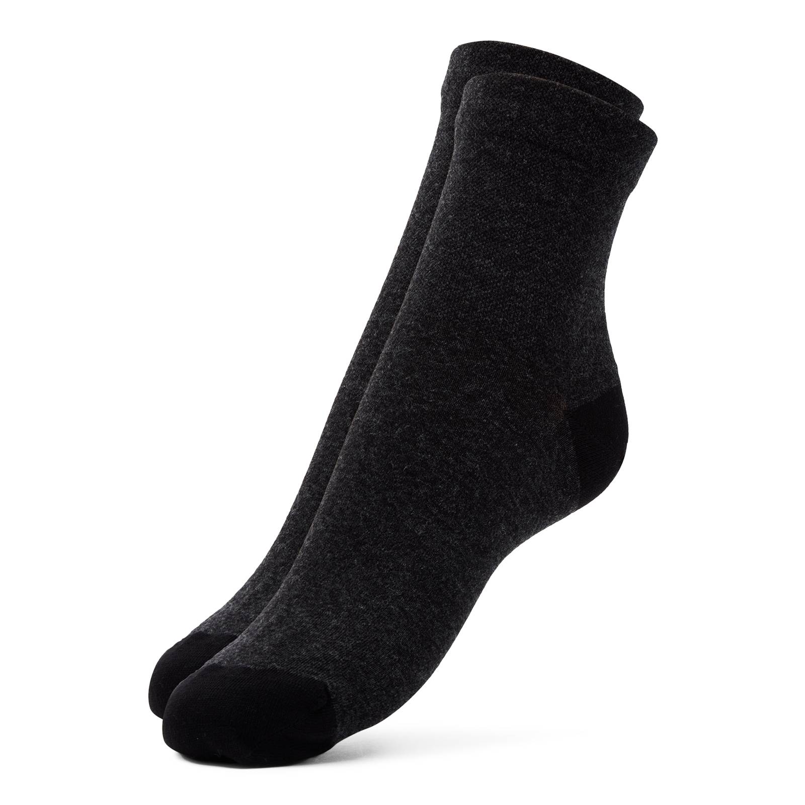 mahabis socks in larvik dark grey x skien black